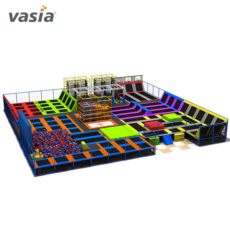 폼 피트가 있는 어린이용 트램폴린