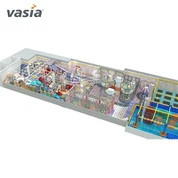 정글 키즈 플레이 미로 실내 놀이기구