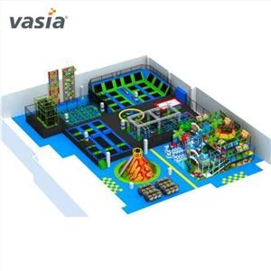 트램폴린 파크 에어백